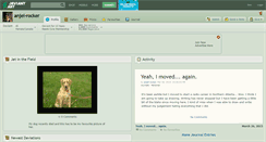 Desktop Screenshot of anjel-rocker.deviantart.com