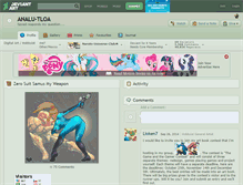 Tablet Screenshot of analu-tloa.deviantart.com