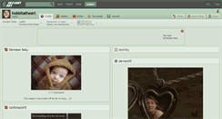 Desktop Screenshot of hobbitatheart.deviantart.com