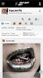 Mobile Screenshot of kaejen96.deviantart.com