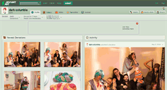 Desktop Screenshot of dark-columbia.deviantart.com