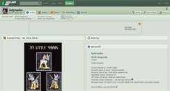 Desktop Screenshot of ladynaoko.deviantart.com