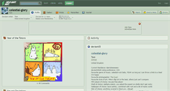 Desktop Screenshot of celestial-glory.deviantart.com