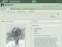 Tablet Screenshot of monalisa8664.deviantart.com