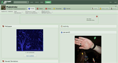 Desktop Screenshot of phatestroke.deviantart.com