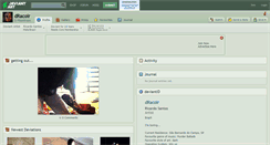 Desktop Screenshot of dracoir.deviantart.com