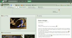 Desktop Screenshot of cjhonline.deviantart.com