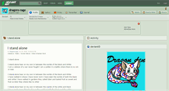 Desktop Screenshot of dragons-rage.deviantart.com