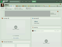 Tablet Screenshot of jrbral.deviantart.com