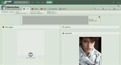 Desktop Screenshot of kittenia-rose.deviantart.com