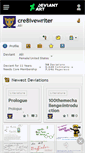 Mobile Screenshot of cre8ivewriter.deviantart.com