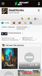 Mobile Screenshot of deathfeniks.deviantart.com