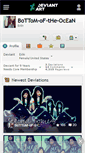 Mobile Screenshot of bottom-of-the-ocean.deviantart.com
