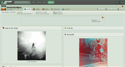 Desktop Screenshot of immortal-mynx.deviantart.com