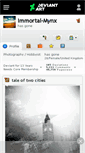 Mobile Screenshot of immortal-mynx.deviantart.com