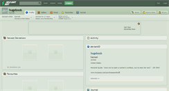 Desktop Screenshot of hugeboob.deviantart.com