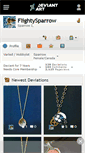Mobile Screenshot of flightysparrow.deviantart.com