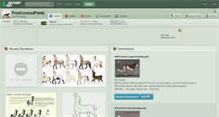 Desktop Screenshot of frostcoveredfields.deviantart.com