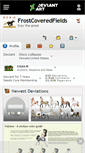 Mobile Screenshot of frostcoveredfields.deviantart.com