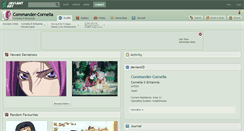 Desktop Screenshot of commander-cornelia.deviantart.com