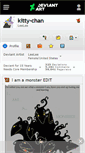 Mobile Screenshot of kitty-chan.deviantart.com