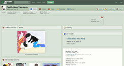 Desktop Screenshot of death-note-yaoi-4eva.deviantart.com