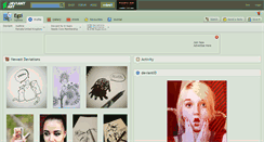 Desktop Screenshot of egzi.deviantart.com