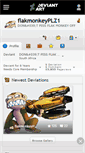 Mobile Screenshot of flakmonkeyplz1.deviantart.com