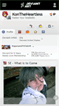 Mobile Screenshot of kontheheartless.deviantart.com