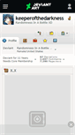 Mobile Screenshot of keeperofthedarkness.deviantart.com