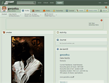 Tablet Screenshot of gonzolicu.deviantart.com