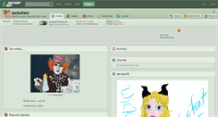 Desktop Screenshot of melesifant.deviantart.com