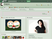 Tablet Screenshot of ciindycore.deviantart.com