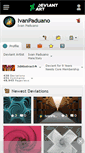 Mobile Screenshot of ivanpaduano.deviantart.com
