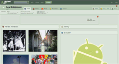 Desktop Screenshot of beardedspoooon.deviantart.com