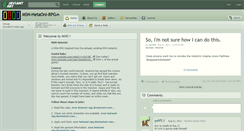 Desktop Screenshot of msn-hetaoni-rpg.deviantart.com