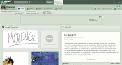 Desktop Screenshot of mossycat.deviantart.com