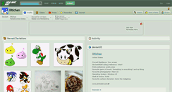 Desktop Screenshot of liltichan.deviantart.com