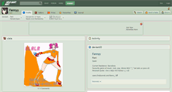 Desktop Screenshot of fannyy.deviantart.com
