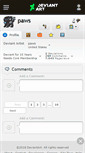 Mobile Screenshot of paws.deviantart.com