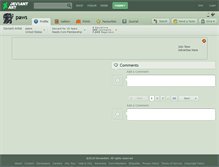 Tablet Screenshot of paws.deviantart.com