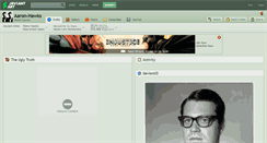 Desktop Screenshot of aaron-hawks.deviantart.com