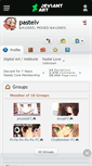 Mobile Screenshot of pastelv.deviantart.com