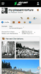 Mobile Screenshot of my-pleasant-torture.deviantart.com