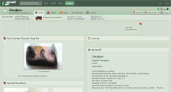 Desktop Screenshot of cloudpow.deviantart.com
