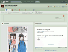 Tablet Screenshot of nervios-al-ataque.deviantart.com
