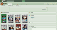 Desktop Screenshot of bangstyle.deviantart.com