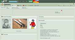 Desktop Screenshot of hidakaharu.deviantart.com