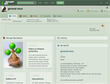 Tablet Screenshot of general-onox.deviantart.com