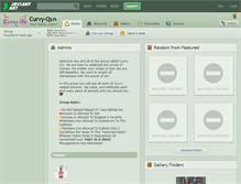 Tablet Screenshot of curvy-qs.deviantart.com